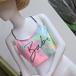 Babe. Festival Crop Top